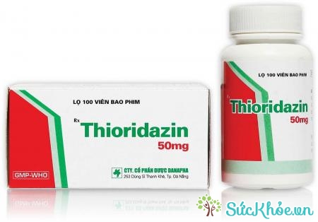 Thioridazin 50mg giúp giảm các rối loạn tâm thần