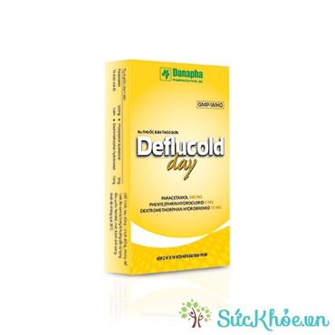Deflucold Day giúp điều trị các triệu chứng bệnh cảm cúm