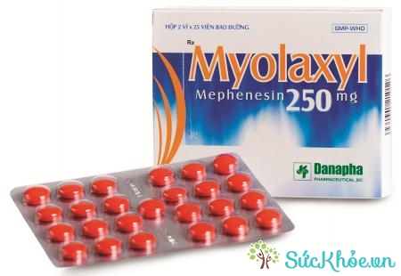 Myolaxyl là thuốc điều trị các co thắt cơ