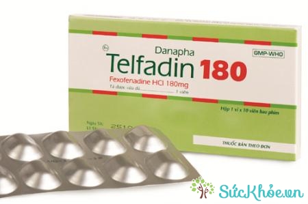 Telfadin 180 là thuốc điều trị viêm mũi dị ứng, mề đay vô căn và mạn tính