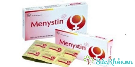 Menystin có tác dụng điều trị viêm âm đạo do Trichomonas hiệu quả
