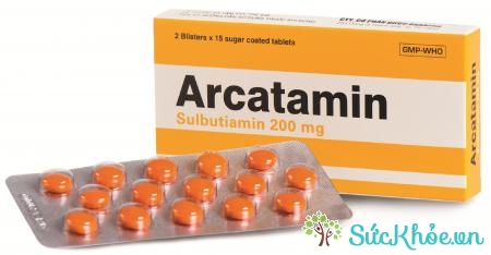 Arcatamin điều trị một vài tình trạng ức chế thể lực hoặc tâm thần