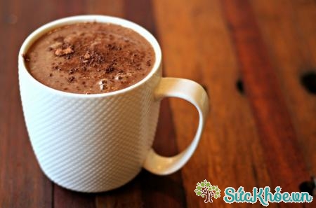 Một cốc cacao nóng cũng đủ khiến cơ thể ấm áp trong ngày đông giá rét