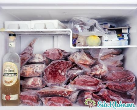 Bảo quản cẩn thận trong ngăn đá tủ lạnh
