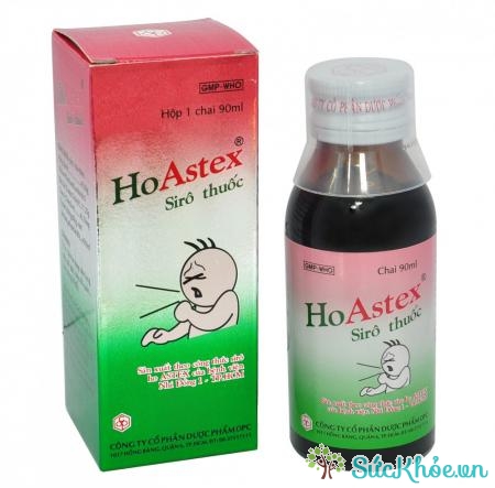 HoAstex là thuốc trị ho, giảm ho trong viêm họng