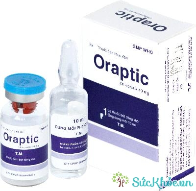 Oraptic và một số thông tin về thuốc