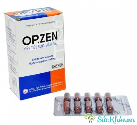 Opzen giúp tiêu sưng giảm đau hiệu quả