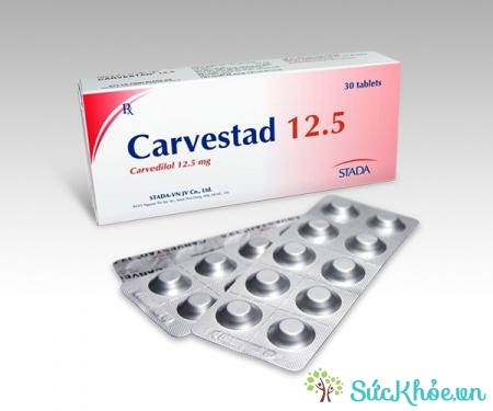 Thuốc Carvestad 12.5 giúp điều trị tăng huyết áp