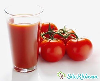 Nước ép cà chua bổ dưỡng và có công dụng phòng chống bệnh tật