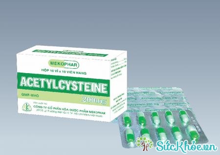 Acetylcysteine 200mg là thuốc có tác dụng long đàm