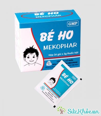 Thuốc Bé ho Mekophar với công dụng giảm ho hiệu quả