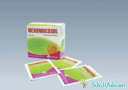 Thuốc Mekomucosol có tác dụng long đàm, phòng ngừa biến chứng hô hấp