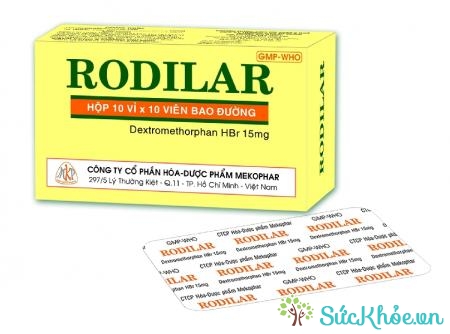 Thuốc Rodilar điều trị triệu chứng ho do họng và phế quản