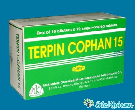 Terpin Cophan 15 là thuốc giúp giảm ho, long đàm