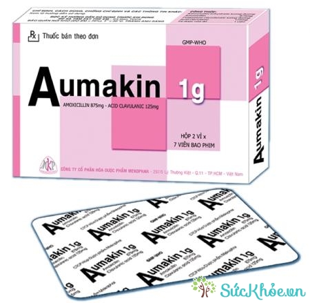 Aumakin 1g với công dụng điều trị nhiễm khuẩn