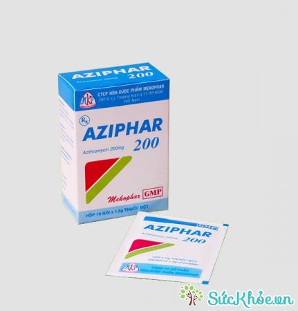 Aziphar 200 là thuốc điều trị nhiễm khuẩn đường hô hấp