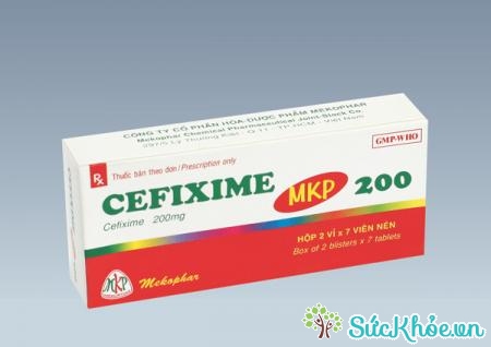 Cefixime MKP 200 là thuốc điều trị các trường hợp nhiễm khuẩn