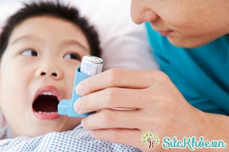 Điều trị hen phế quản ở trẻ em bằng thuốc nhóm corticoid dạng hít