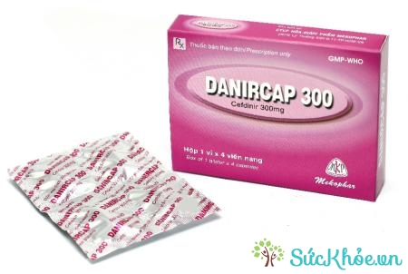 Danircap 300mg là thuốc điều trị nhiễm khuẩn nhẹ đến vừa
