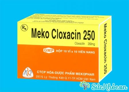 Thuốc Meko Cloxacin 250 điều trị trường hợp nhiễm tụ cầu khuẩn