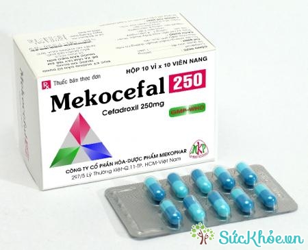 Thuốc Mekocefal 250 điều trị nhiễm khuẩn hiệu quả