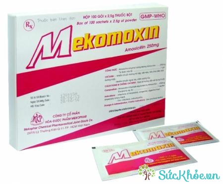 Mekomoxin là thuốc điều trị các nhiễm khuẩn