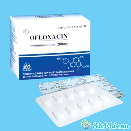 Ofloxacin 200mg là thuốc điều trị nhiễm khuẩn do vi khuẩn nhạy cảm