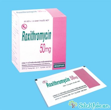 Roxithromycin 50mg là thuốc điều trị nhiễm khuẩn đường hô hấp