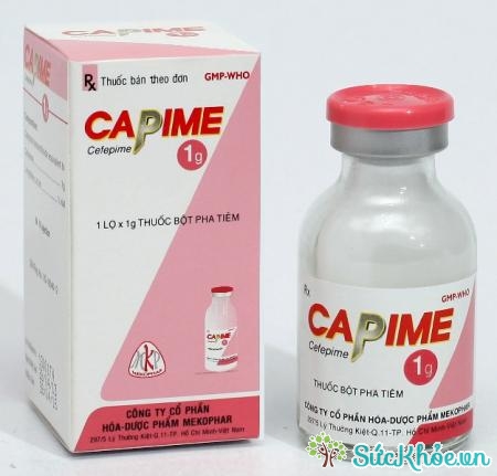 Capime 1g là thuốc điều trị nhiễm khuẩn