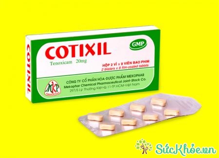 Cotixil là thuốc giúp giảm đau và kháng viêm