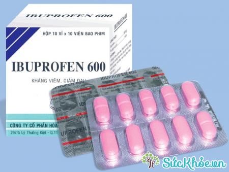 Ibuprofen 600mg là thuốc kháng viêm, giảm đau, hạ sốt