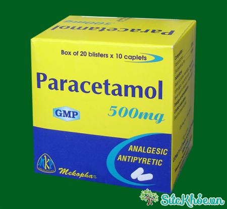 Paracetamol 500mg là thuốc giảm đau, hạ sốt do cảm cúm
