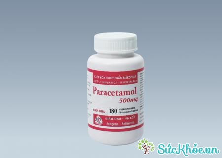 Paracetamol 500mg là thuốc giúp giảm đau, hạ sốt