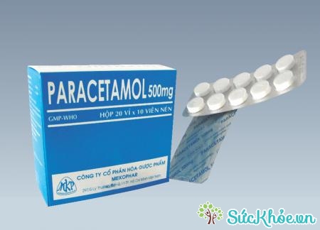 Thuốc Paracetamol 500mg có công dụng giảm đau, hạ sốt