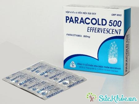 Paracold 500 Effervescent là thuốc giúp giảm đau và hạ sốt hiệu quả