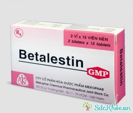 Thuốc Betalestin điều trị viêm mũi dị ứng, triệu chứng dị ứng