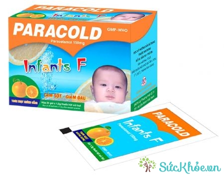 Thuốc Paracold infants F giúp giảm đau, hạ sốt trong một số trường hợp