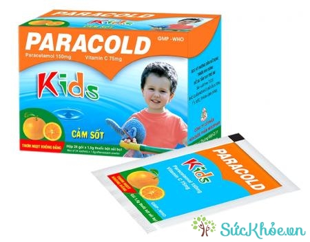 Paracold kids là thuốc dùng trong giảm đau, hạ sốt