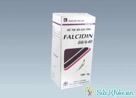 Falcidin 80/640 là thuốc trong điều trị các thể sốt rét