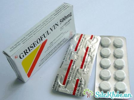 Griseofulvin 500mg là thuốc điều trị bệnh nấm da, tóc và móng
