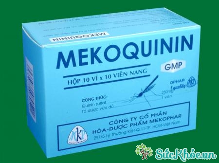 Thuốc Mekoquinin điều trị sốt rét do P. falciparum và P. vivax
