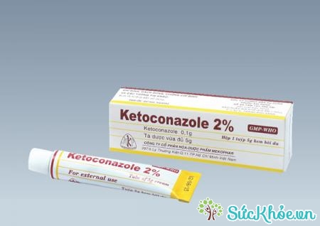 Ketoconazole 2% điều trị bệnh nấm da, viêm da tiết bã