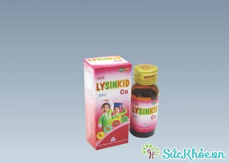 Lysinkid Ca là thuốc giúp kích thích ăn cho trẻ em, thanh thiếu niên
