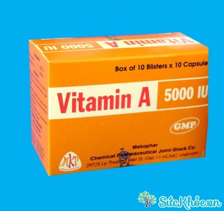 Vitamin A 5000IU là thuốc dự phòng và điều trị triệu chứng thiếu vitamin A