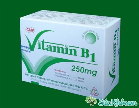 Vitamin B1 250mg là thuốc điều trị các bệnh do thiếu vitamin B1