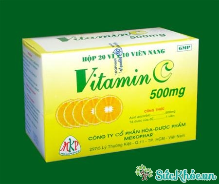 Vitamin C 500mg có tác dụng phòng và điều trị bệnh do thiếu Vitamin C