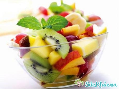 Salad trái cây là thực phẩm nên có trong tủ lạnh