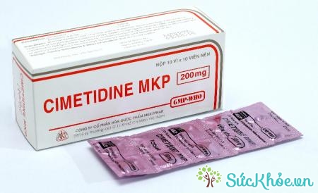 Cimetidine MKP 200mg điều trị các bệnh lý về dạ dày