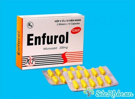 Enfurol điều trị tiêu chảy cấp do nhiễm khuẩn