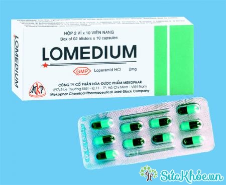 Thuốc Lomedium điều trị triệu chứng tiêu chảy cấp, tiêu chảy mạn